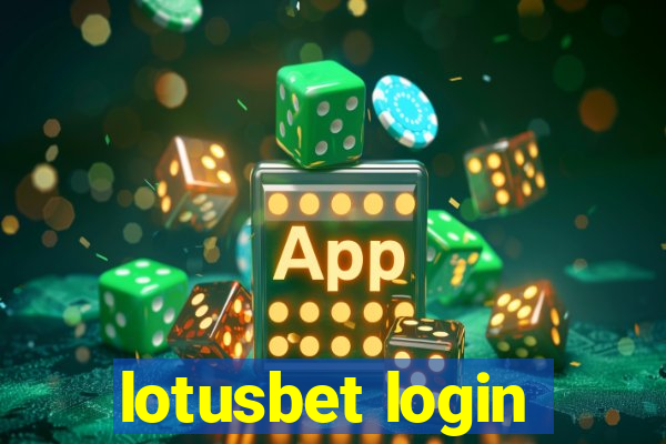 lotusbet login